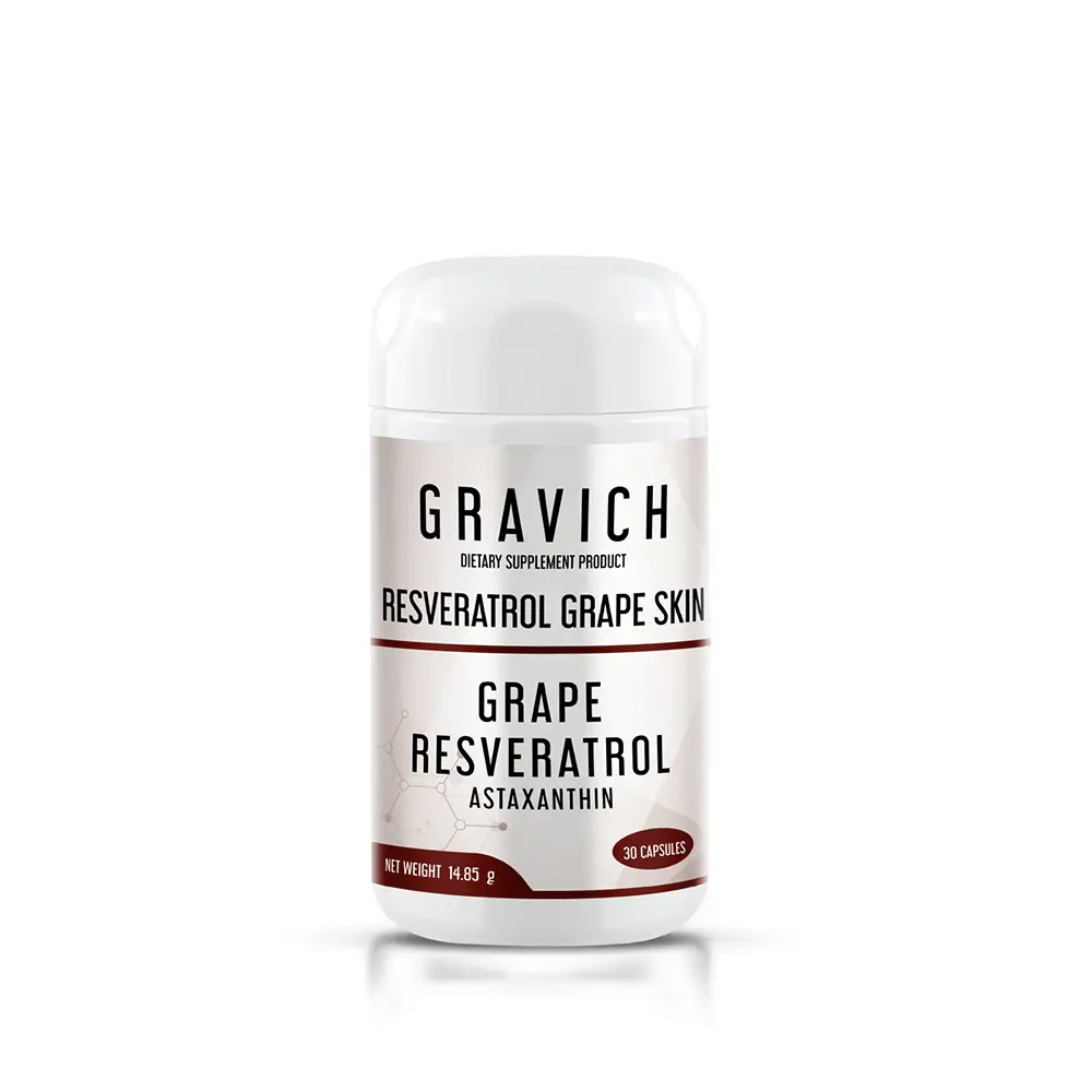 Gravich Resveratrol Grape Skin 30 capsules